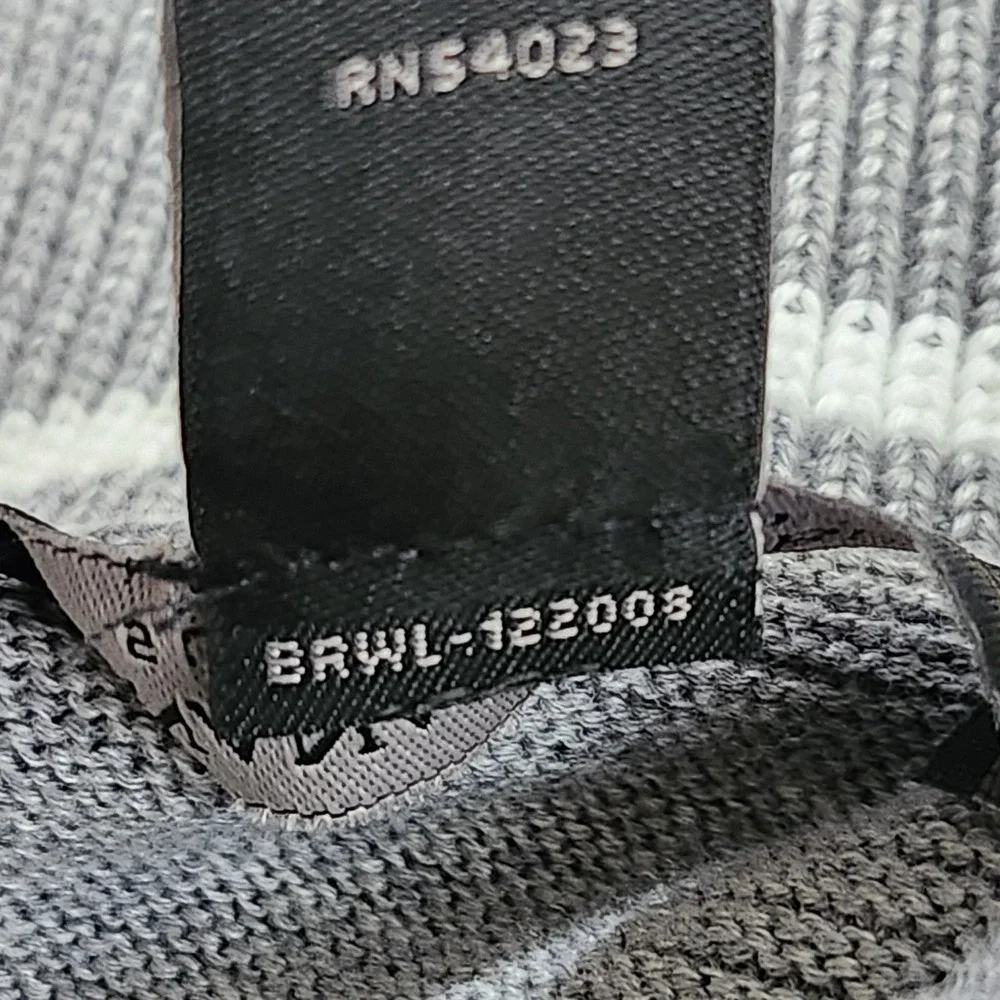 Banana Republic Cardigan Sweater Men's L Gray Supima Cotton Shawl Collar Button